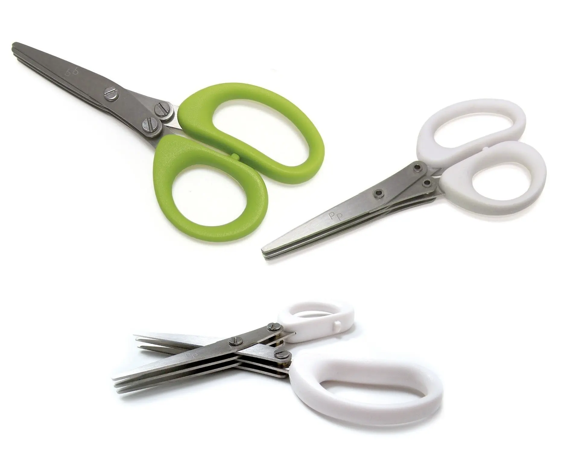 Prosperplast Nůžky na bylinky HERBA bílé/zelené 13cm