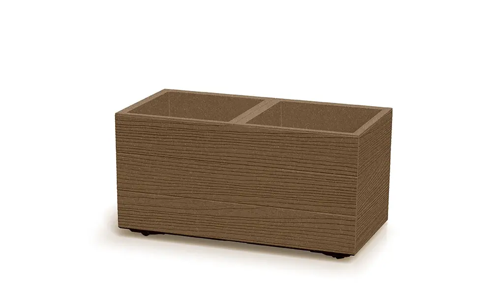 Prosperplast Květináč MADEIRA EKO přírodně hnědý, varianta 57,7 cm