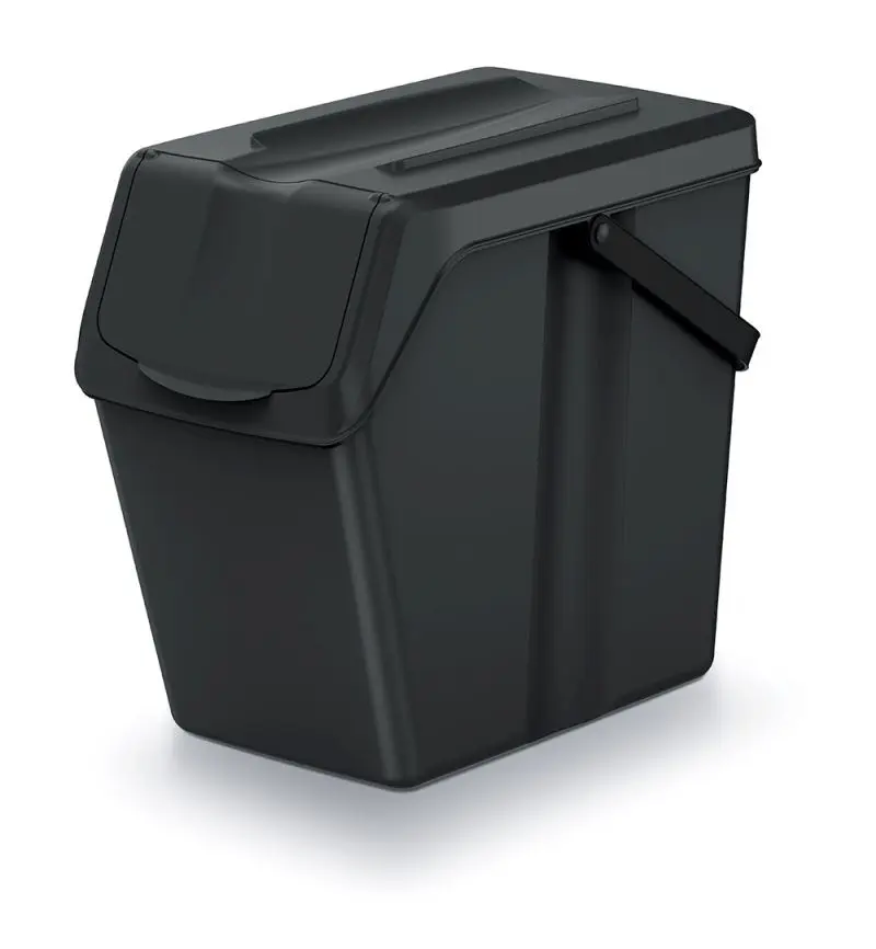 Prosperplast Odpadkový koš Soorti 25 L černý