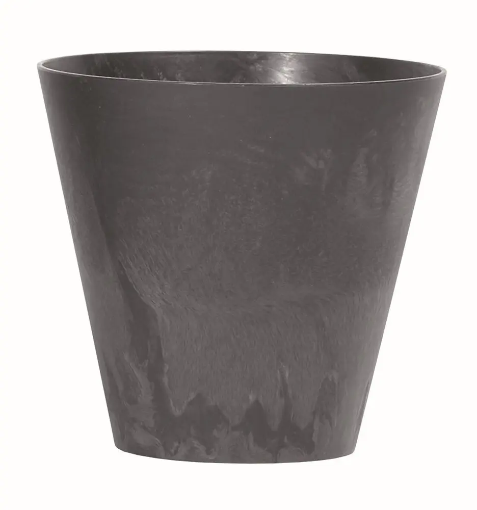 Prosperplast Květináč Tubus Small Oval tmavě šedý, varianta