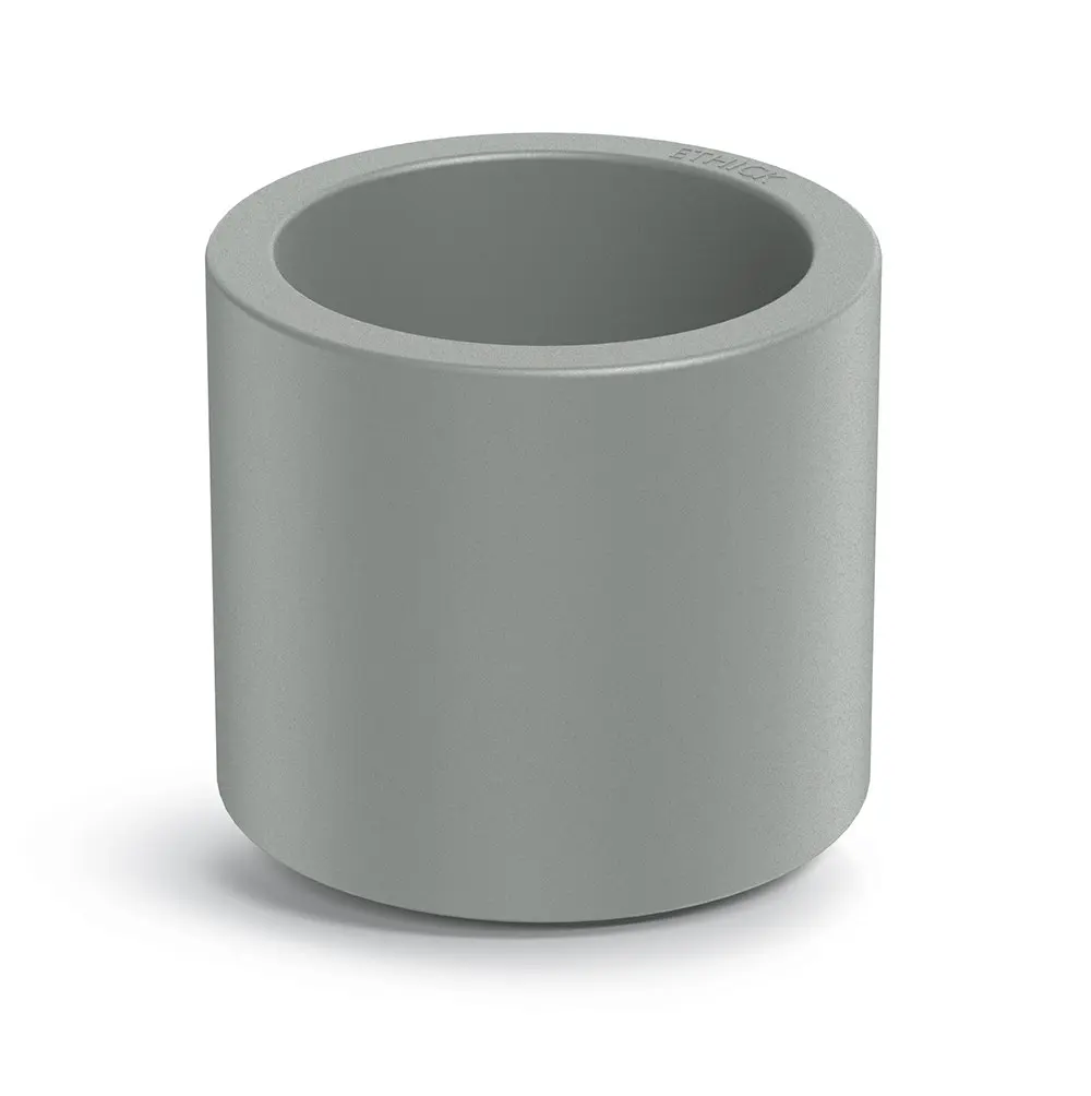 Prosperplast Plastový květináč TUBLAN ROUND betonově šedý, varianta
