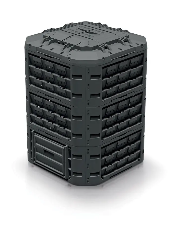 Prosperplast Termokompostér COMPOGREENS 950 l černý