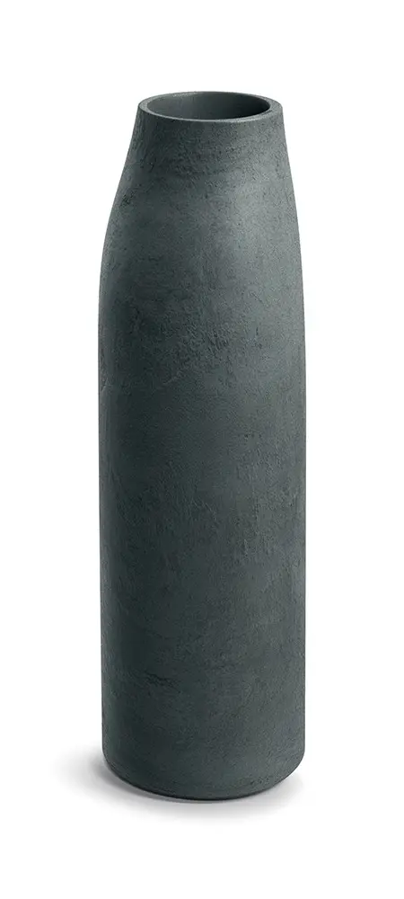 Prosperplast Plastový květináč EPOCCOS TALLOS 30 cm grafitově šedý