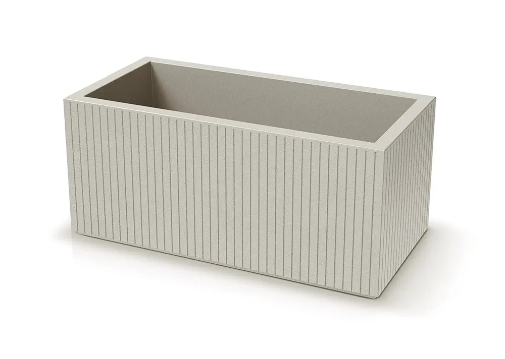 Prosperplast Plastový květináč COROS CASES 80 cm pískový