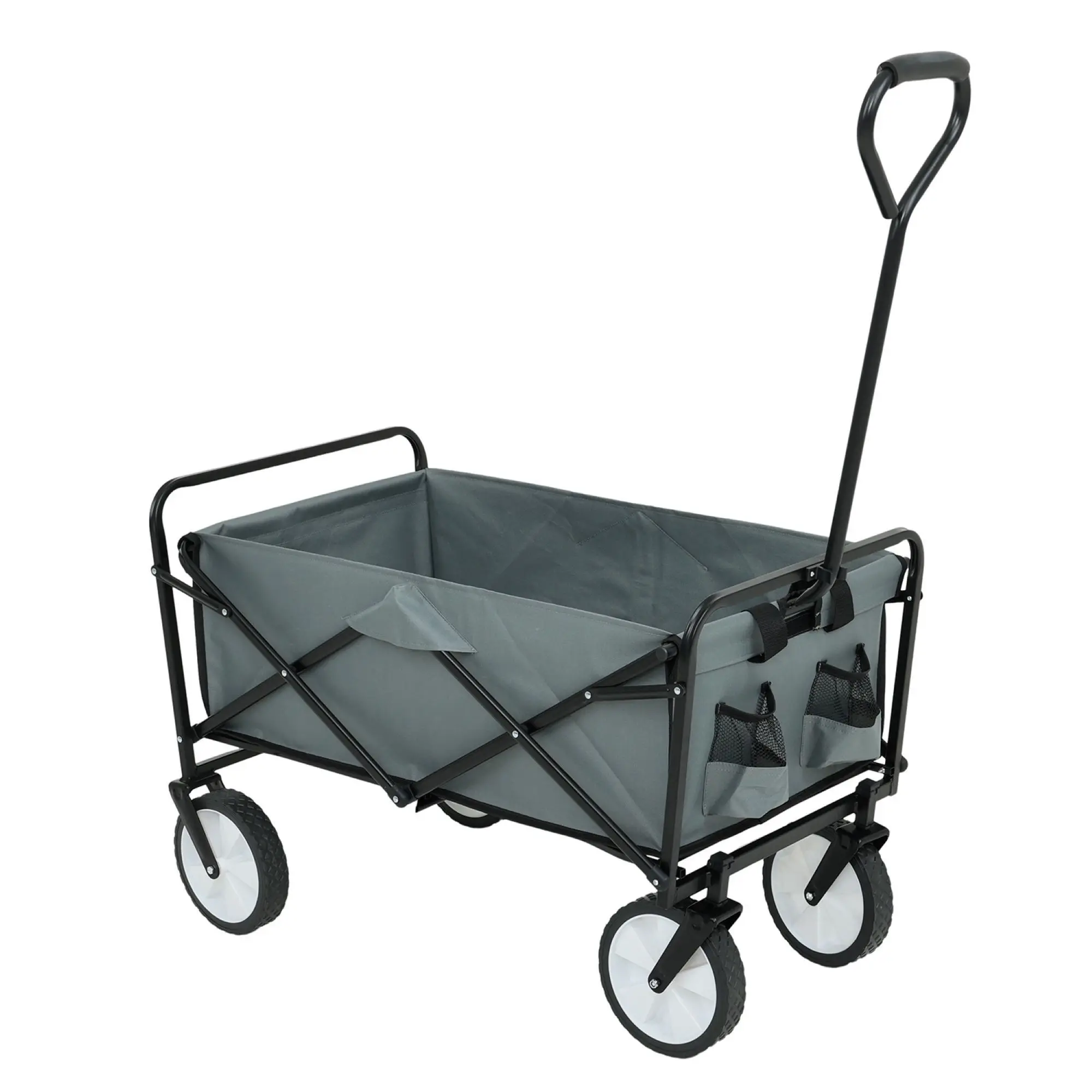 Ak furniture Zahradní vozík TYRS 145L šedý