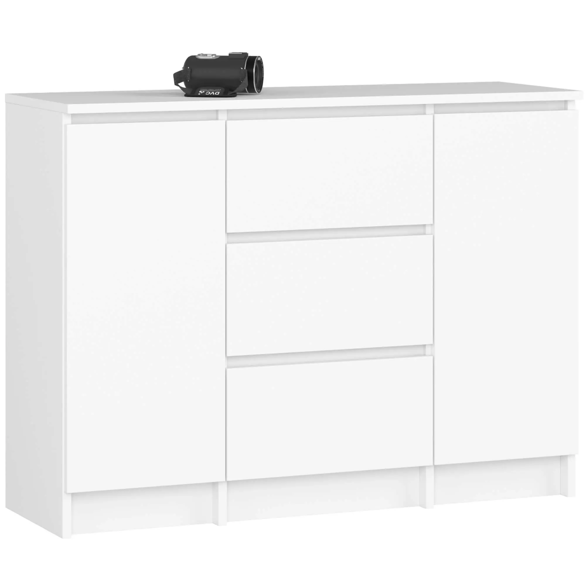 Ak furniture Komoda Girgo 101 cm bílá
