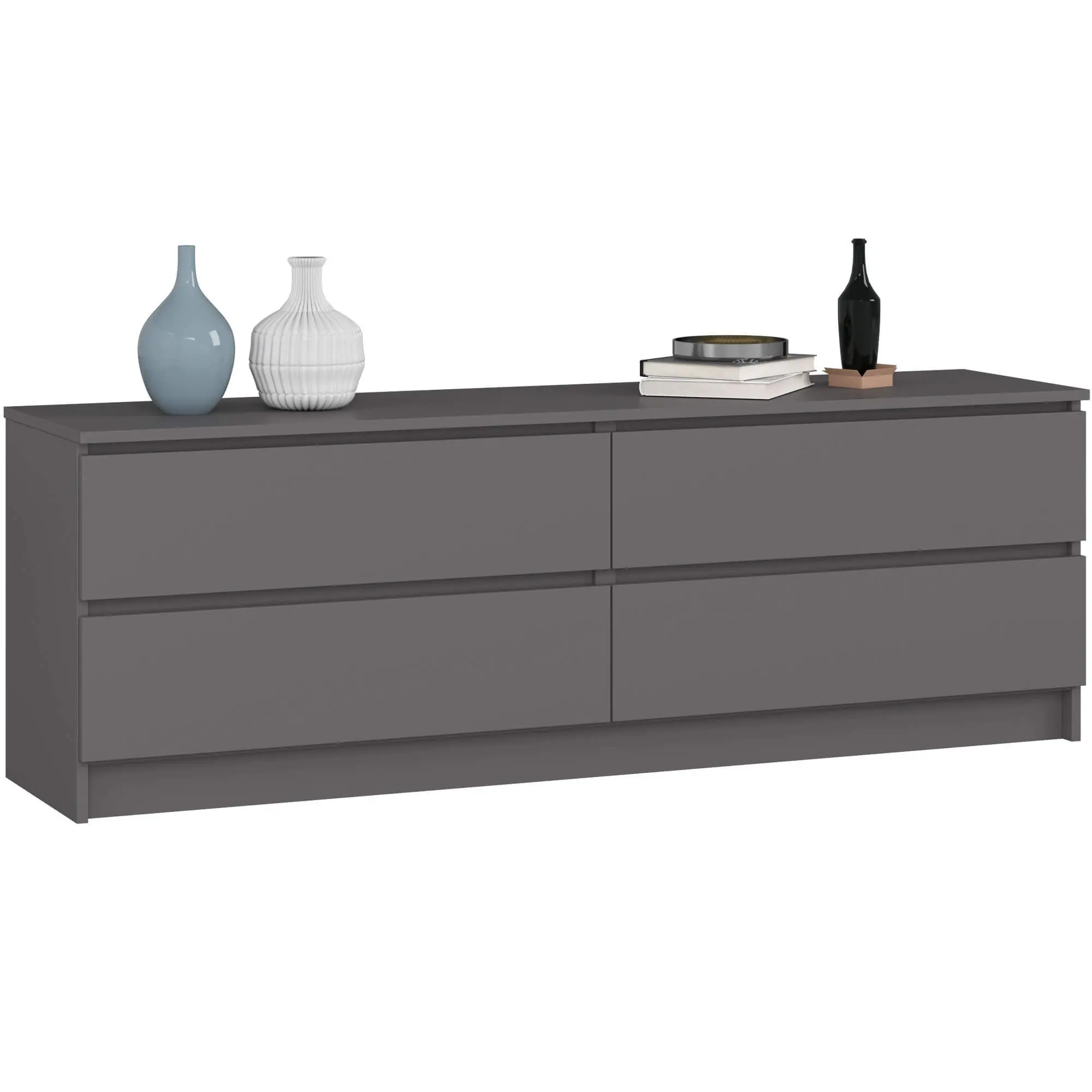 Ak furniture Komoda Kuba 160 cm grafit