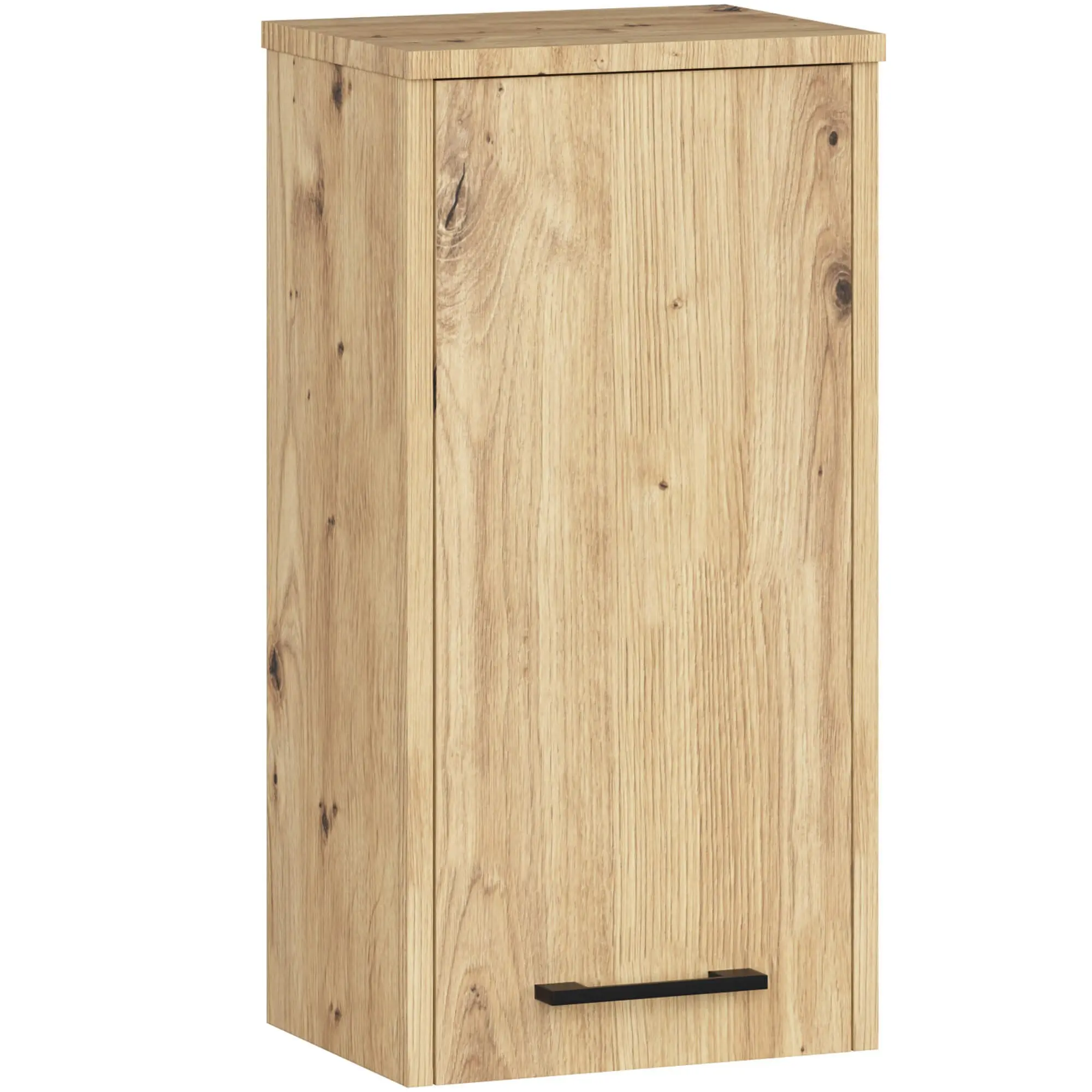 Ak furniture Závěsná koupelnová skříňka Fin 30 cm dub artisan