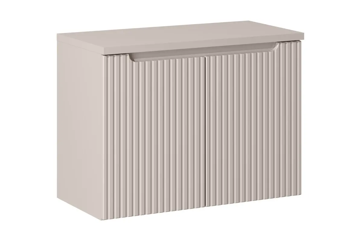 Comad Koupelnová skříňka pod deskové umyvadlo Nova Cashmere 80 kašmír mat (2 dvířka)
