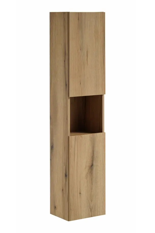 ArtCom Vysoká skříňka do koupelny NOVA Oak 80-03-2D