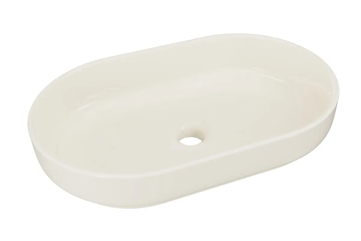 ArtCom Keramické umyvadlo RIVER 2 E-6594 | ivory mat 55 x 35 cm