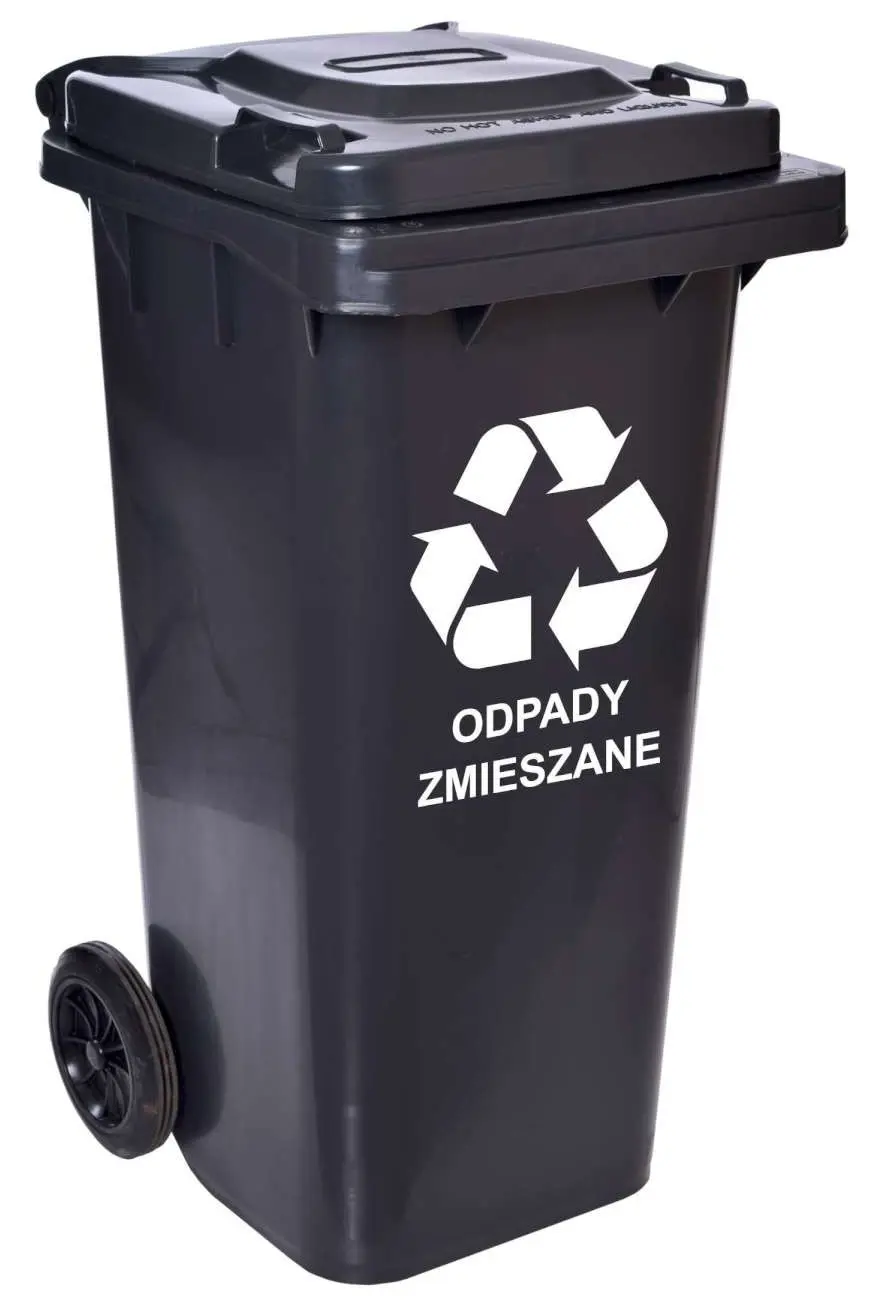 TZB Popelnice na odpady 120L- černá