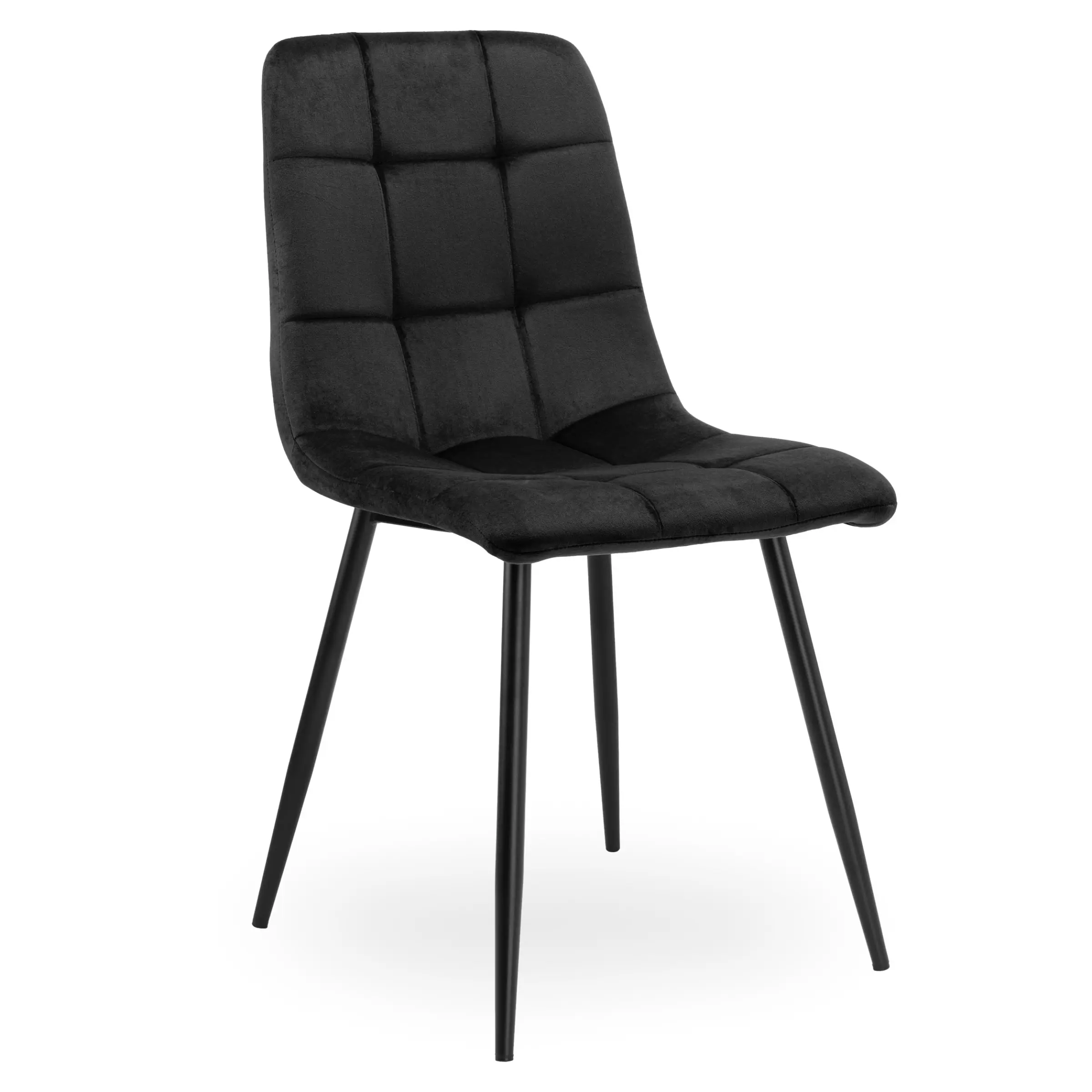 TZB Čalouněná designová židle ForChair černá