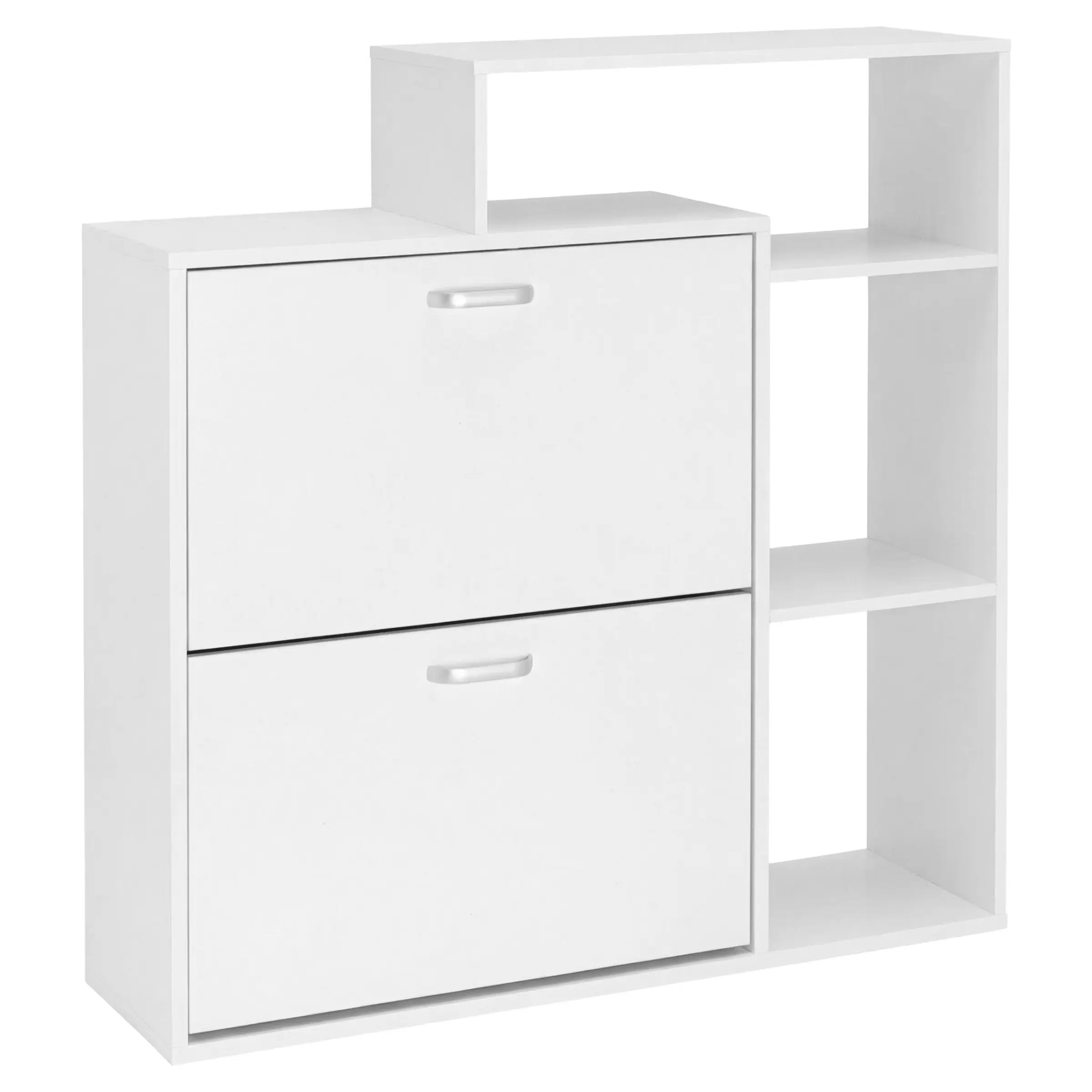 TZB Výklopný botník ZEFIR 90 cm bílý