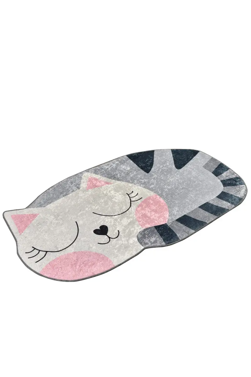Conceptum Hypnose Dětský koberec Big Cat 60x100 cm šedý