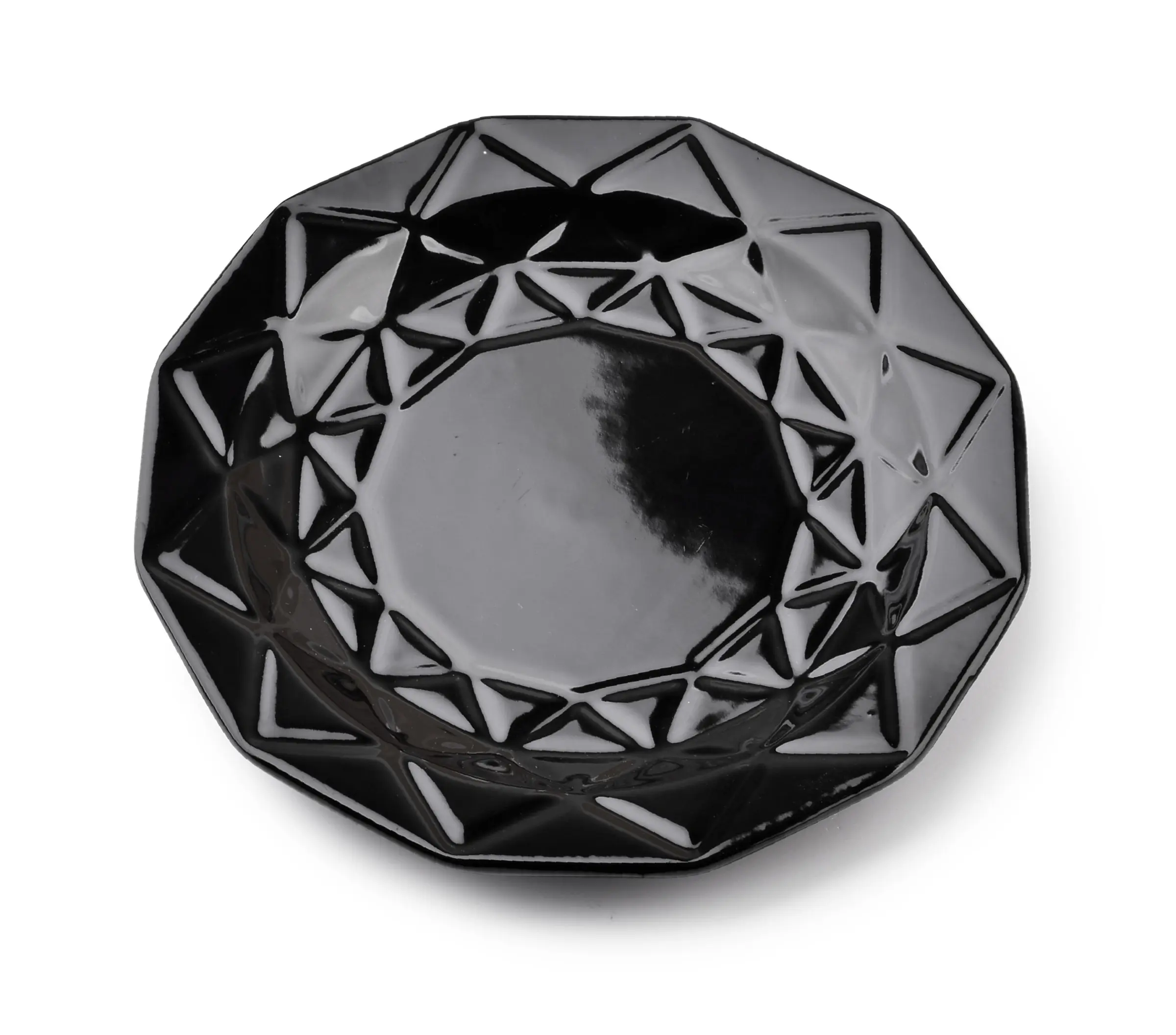 Affekdesign Keramický Talíř ADEL 19,5 cm černý