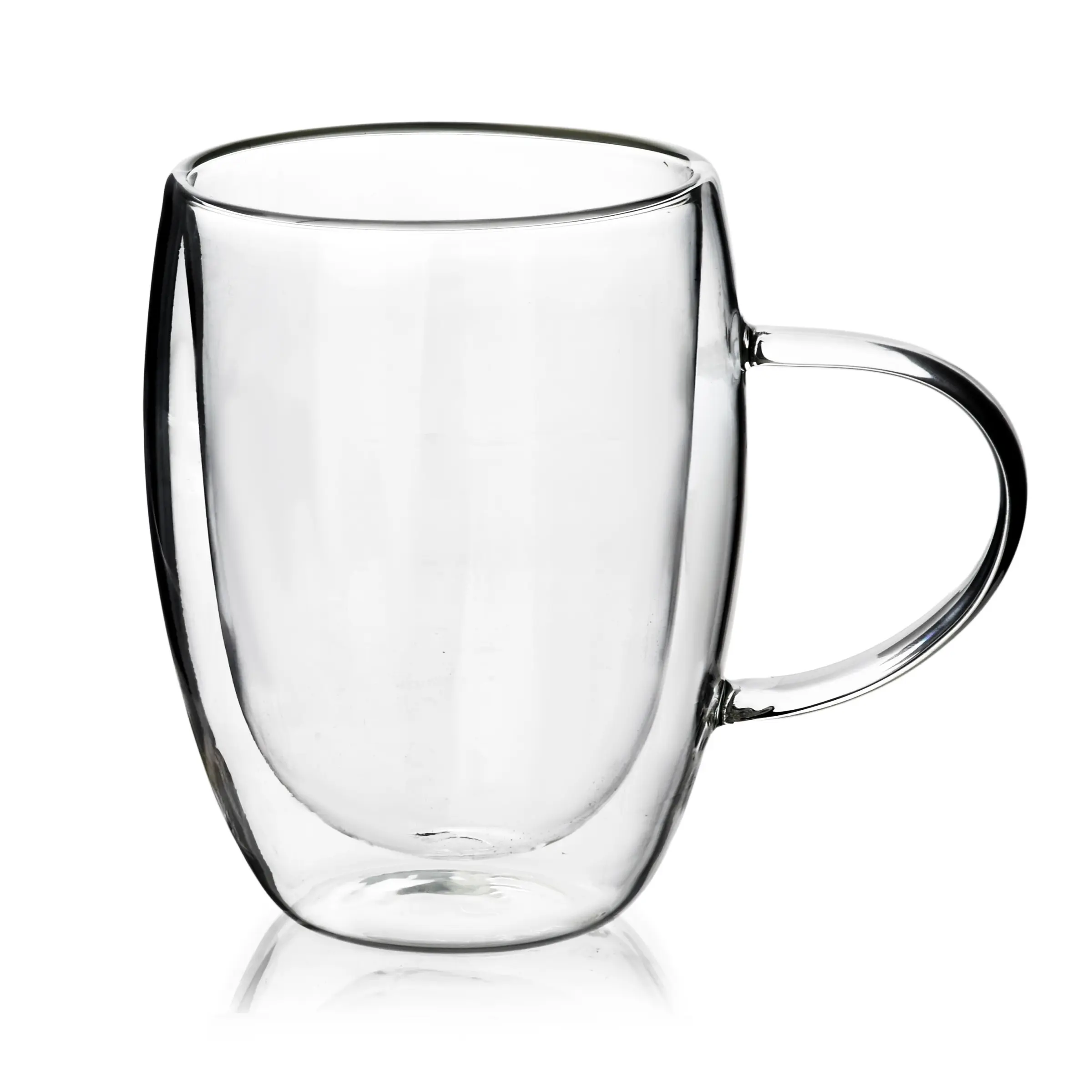 Mondex Skleněný hrnek PETER 380 ml čirý