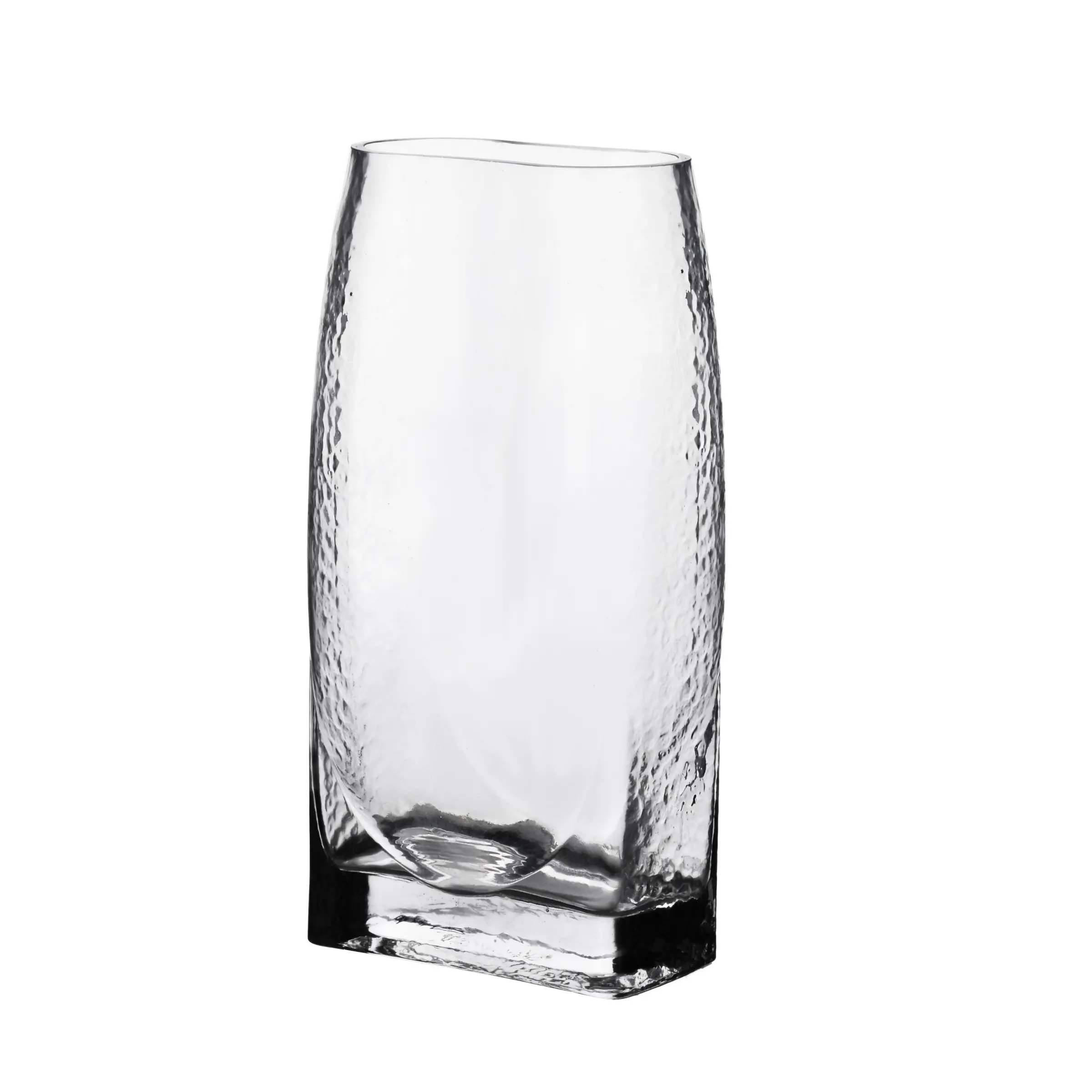 Mondex Váza Serenite 13x7x27,5 cm čirá