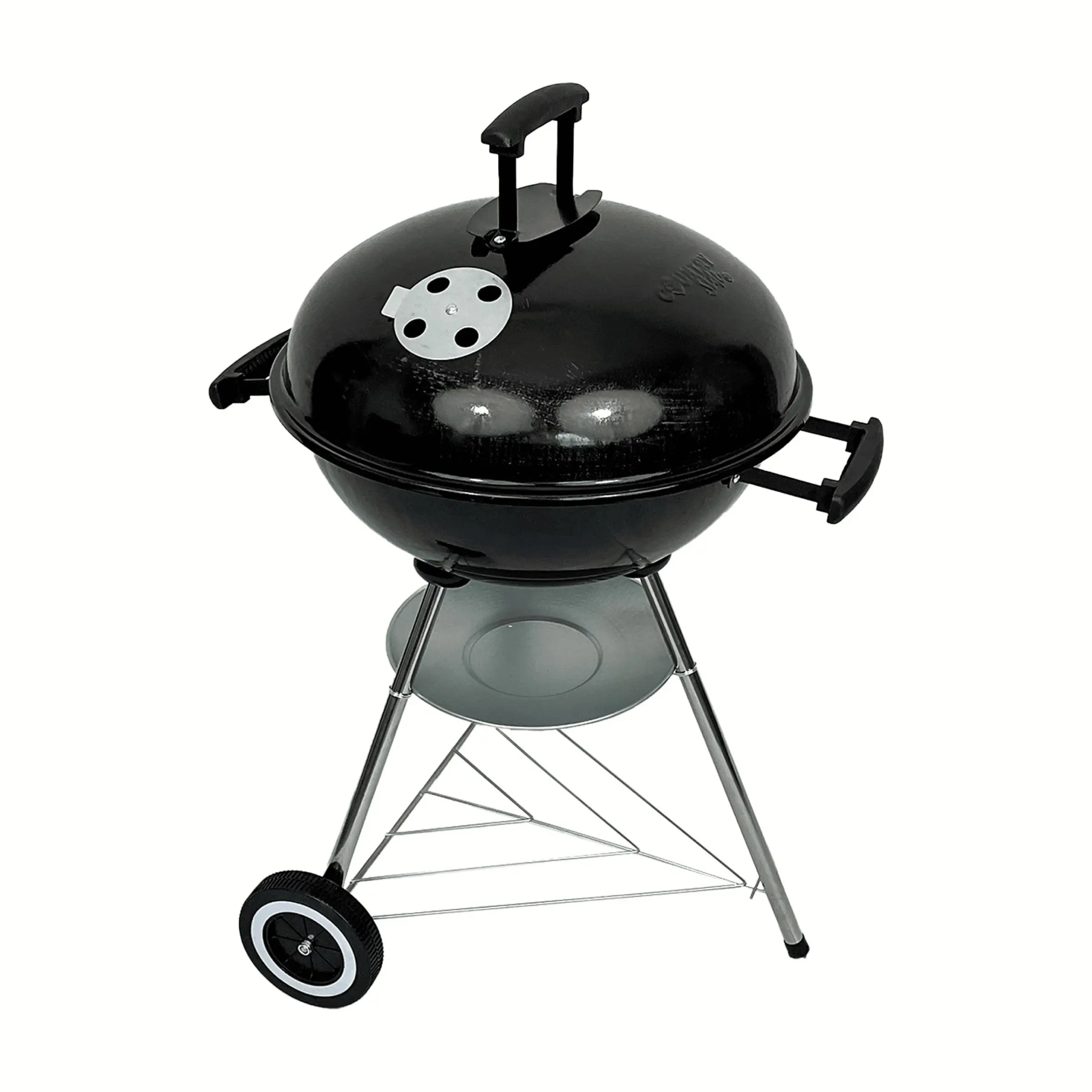 Kontrast Zahradní gril na dřevěné uhlí BBQ1001 černý