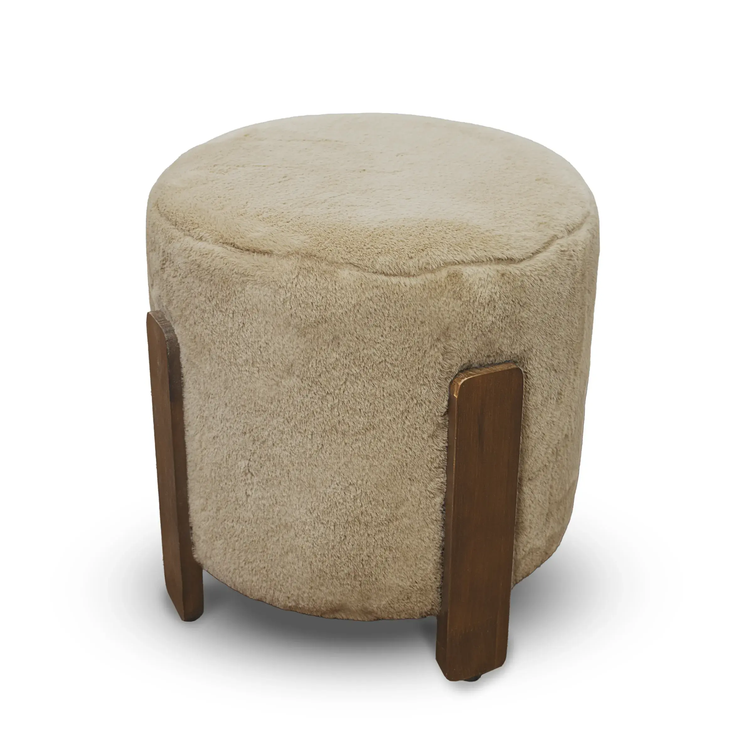 Kontrast Taburet Seul 37 cm taupe/ořech
