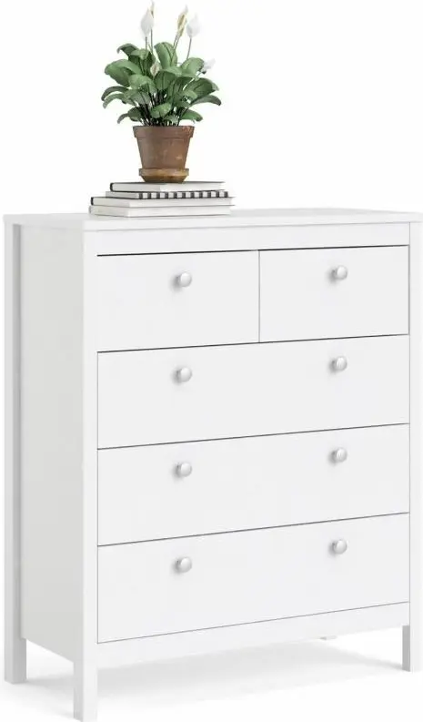 FALCO Komoda THREE REE 82 cm bílá