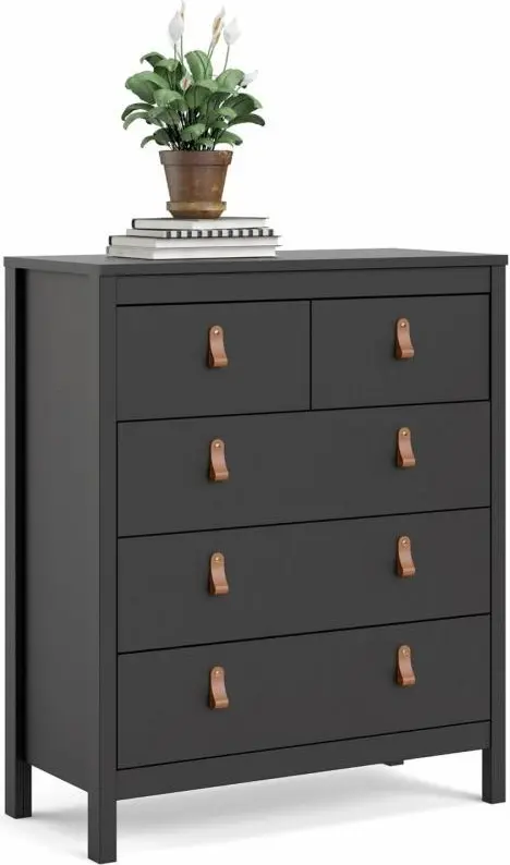 FALCO Komoda THREE REE 82 cm černá