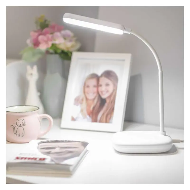 EMOS Stolní LED lampa Molly bílá