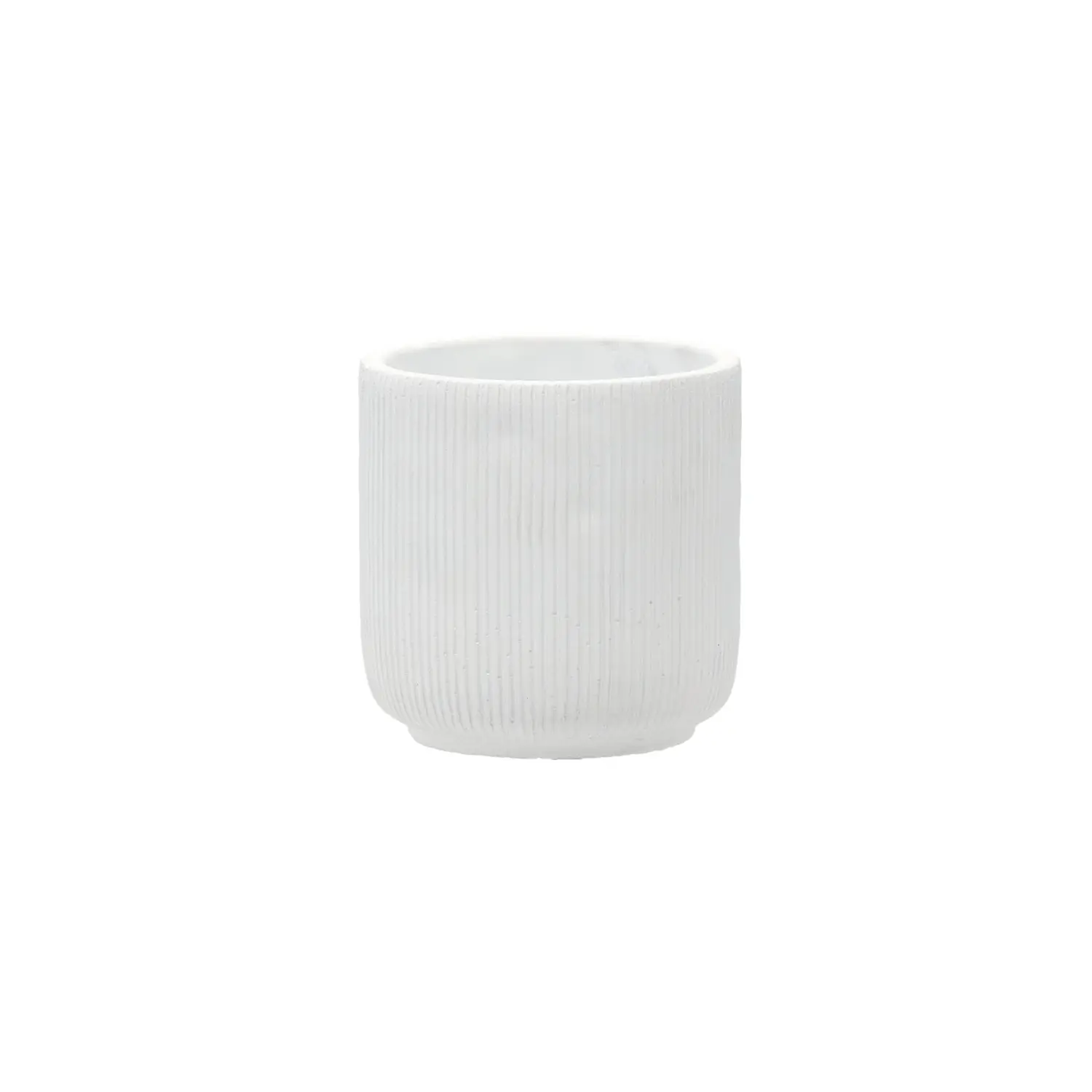 Garden Line Cementový obal na květináč ANTIQUE I 11,5 cm bílý