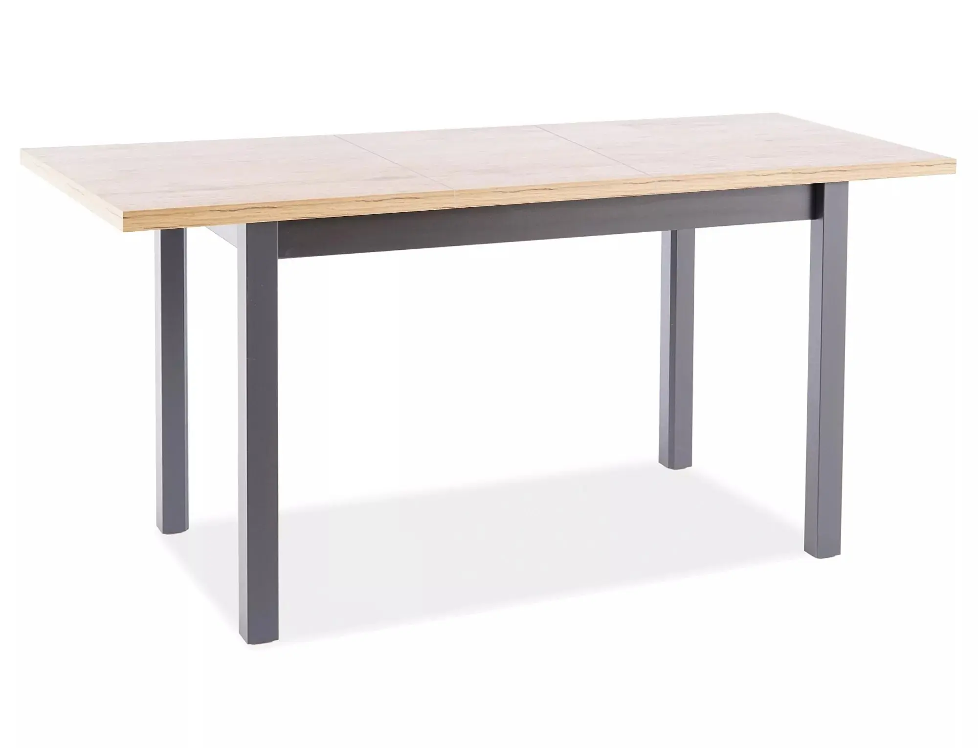 Signal Rozkládací jídelní stůl Adam 100/140 cm dub artisan/černý