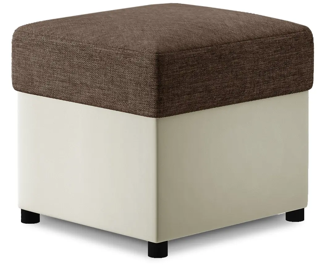 Eltap Taburet R3 46 cm Sawana 16/eko kůže Soft 33 hnědo-béžový