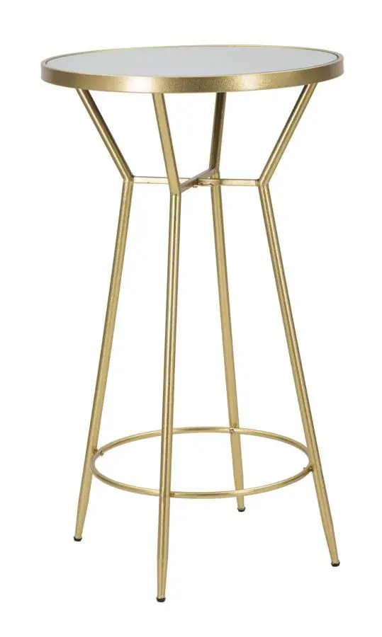 Mauro Ferretti Barový stůl Circle 105 cm zlatý