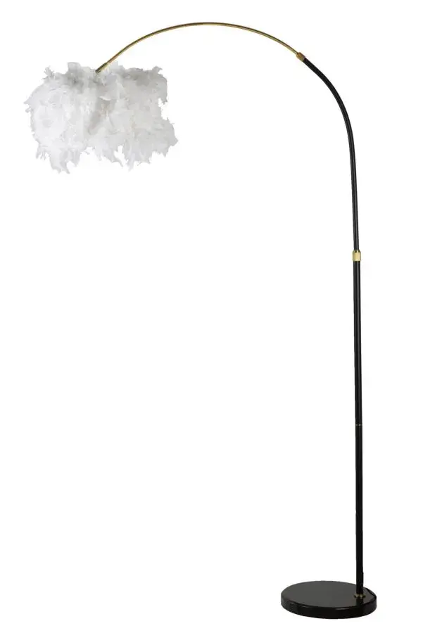 Mauro Ferretti Stojací lampa Plure 180 cm bílá/černá