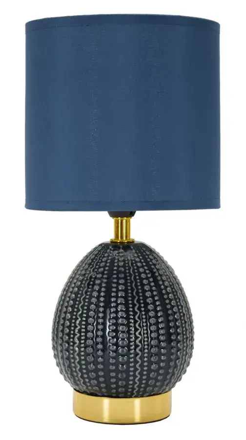 Mauro Ferretti Stolní lampa Flavi 30,5 cm modrá