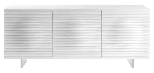 LivinHill Komoda Hudson 180 cm bílá