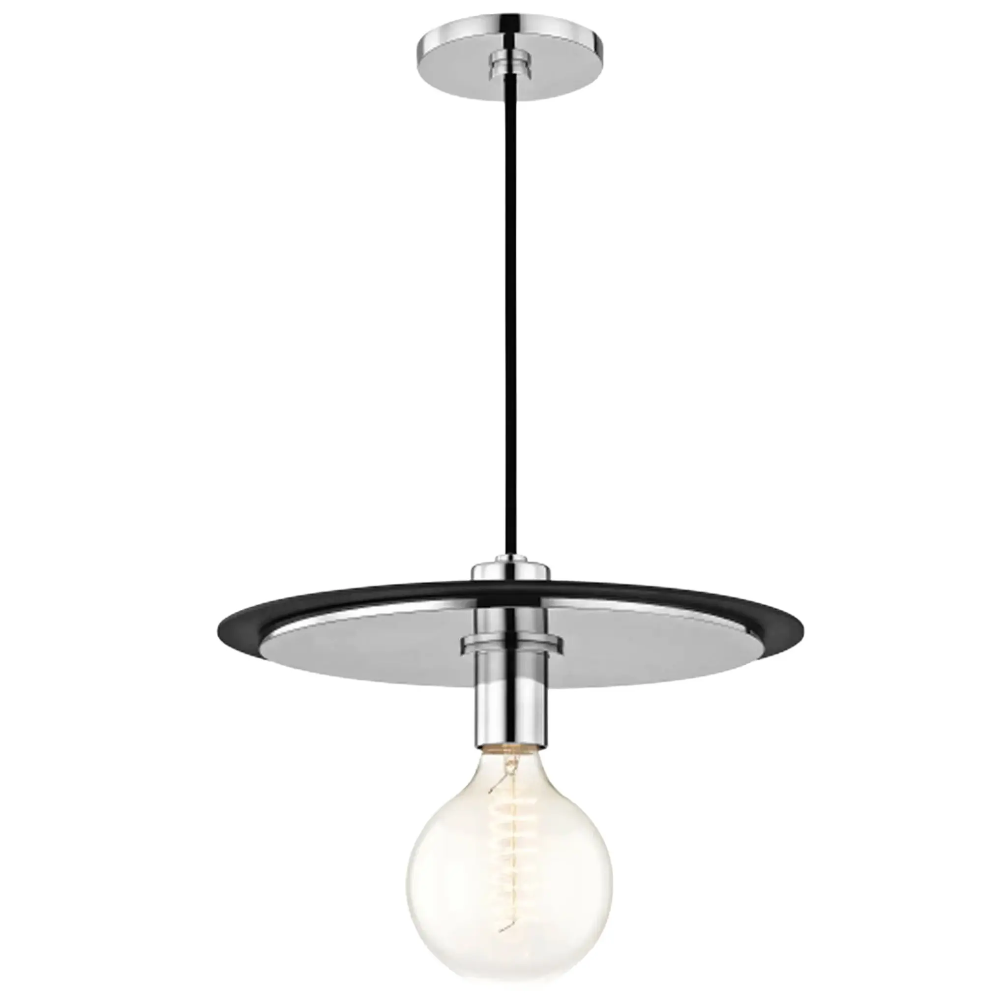 TooLight Závěsná lampa La Belle XXXIII černá/stříbrná