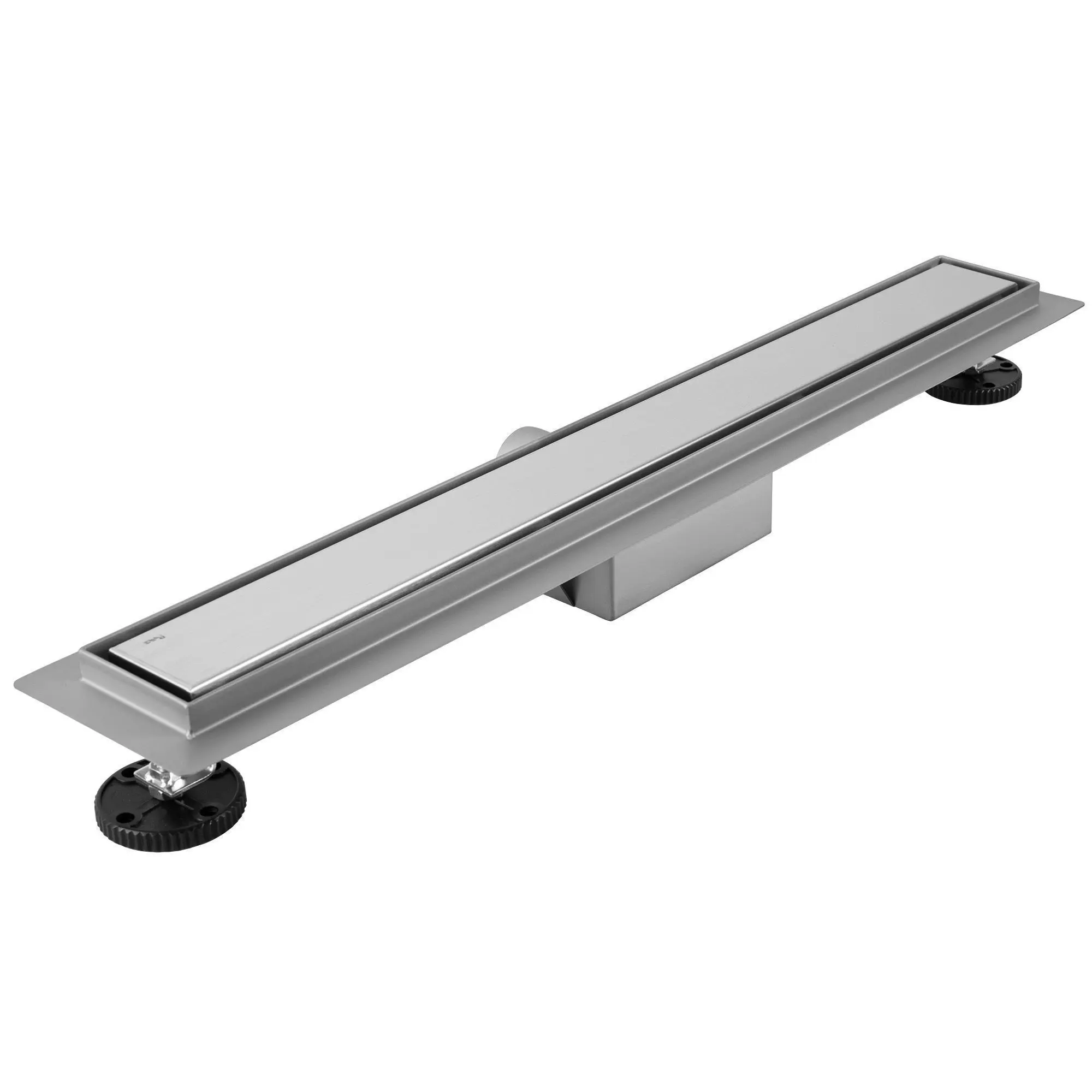 Lineární odtokový žlab Rea Neox 90 cm stříbrný