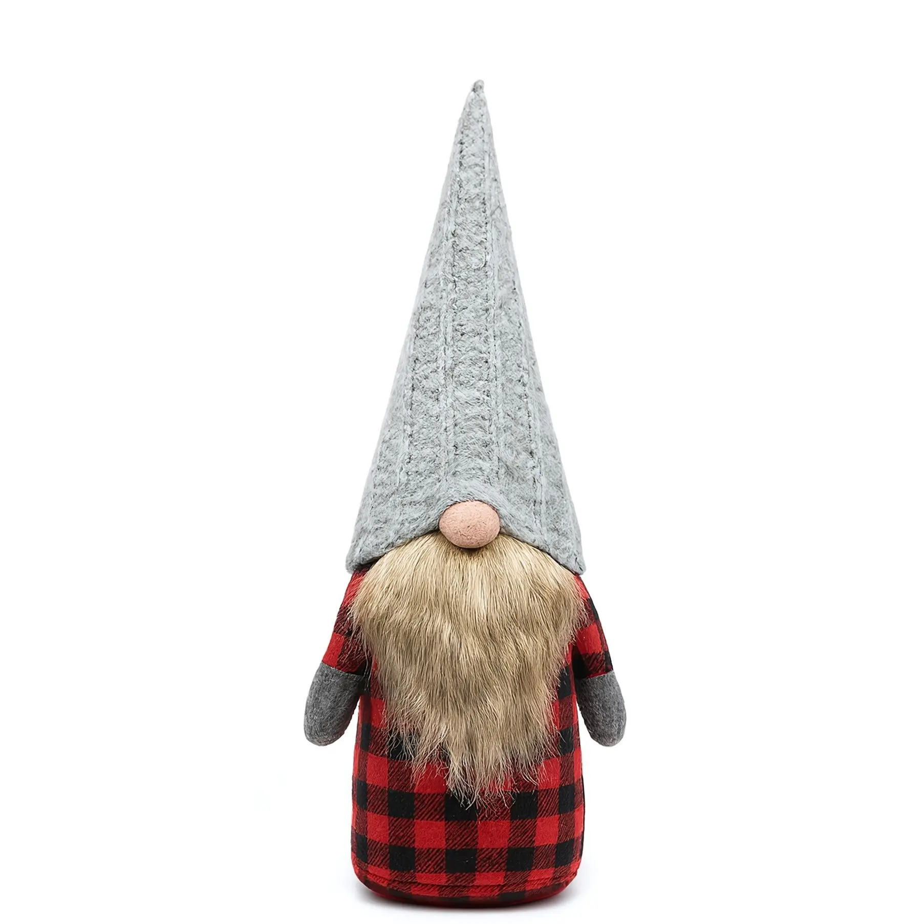 Tutumi Vánoční skřítek ELF 055 - 40 cm šedý/červený