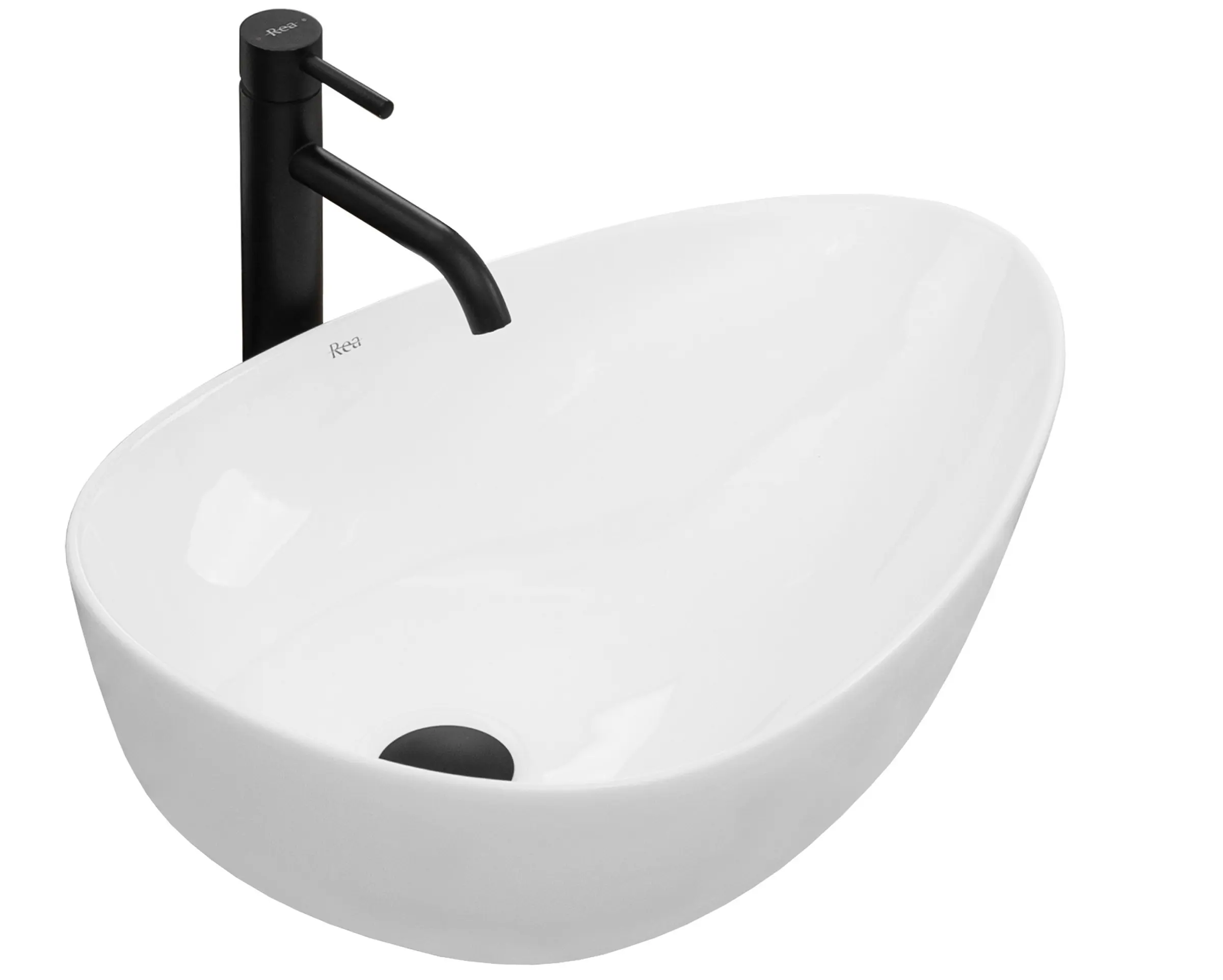 REA Umyvadlo na desku Greta 56x39 bílé REA-U8536
