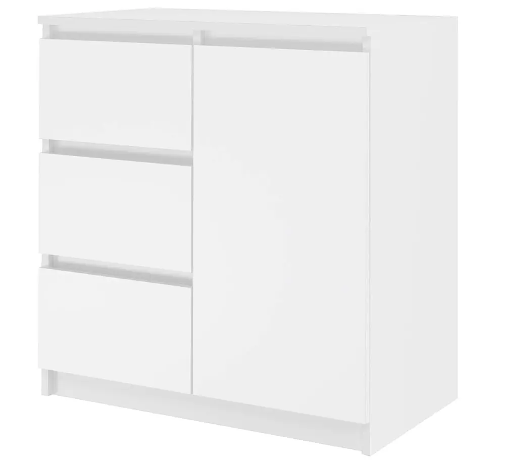 TP Living Komoda SZUFA 80 cm bílá