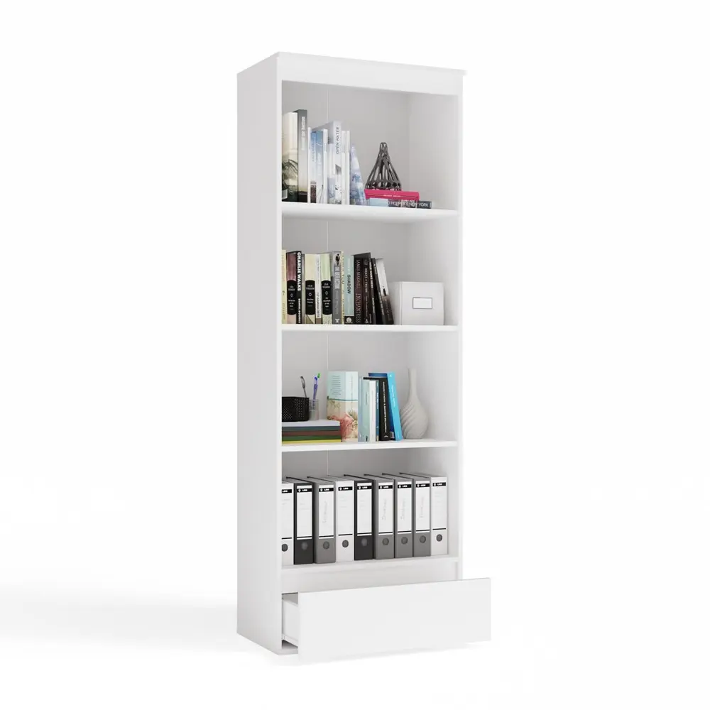 TP Living Kancelářský regál Palermo 65 cm bílý