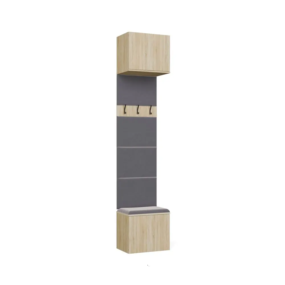 TP Living Předsíňová stěna HAGA 1W 50 cm dub Sonoma