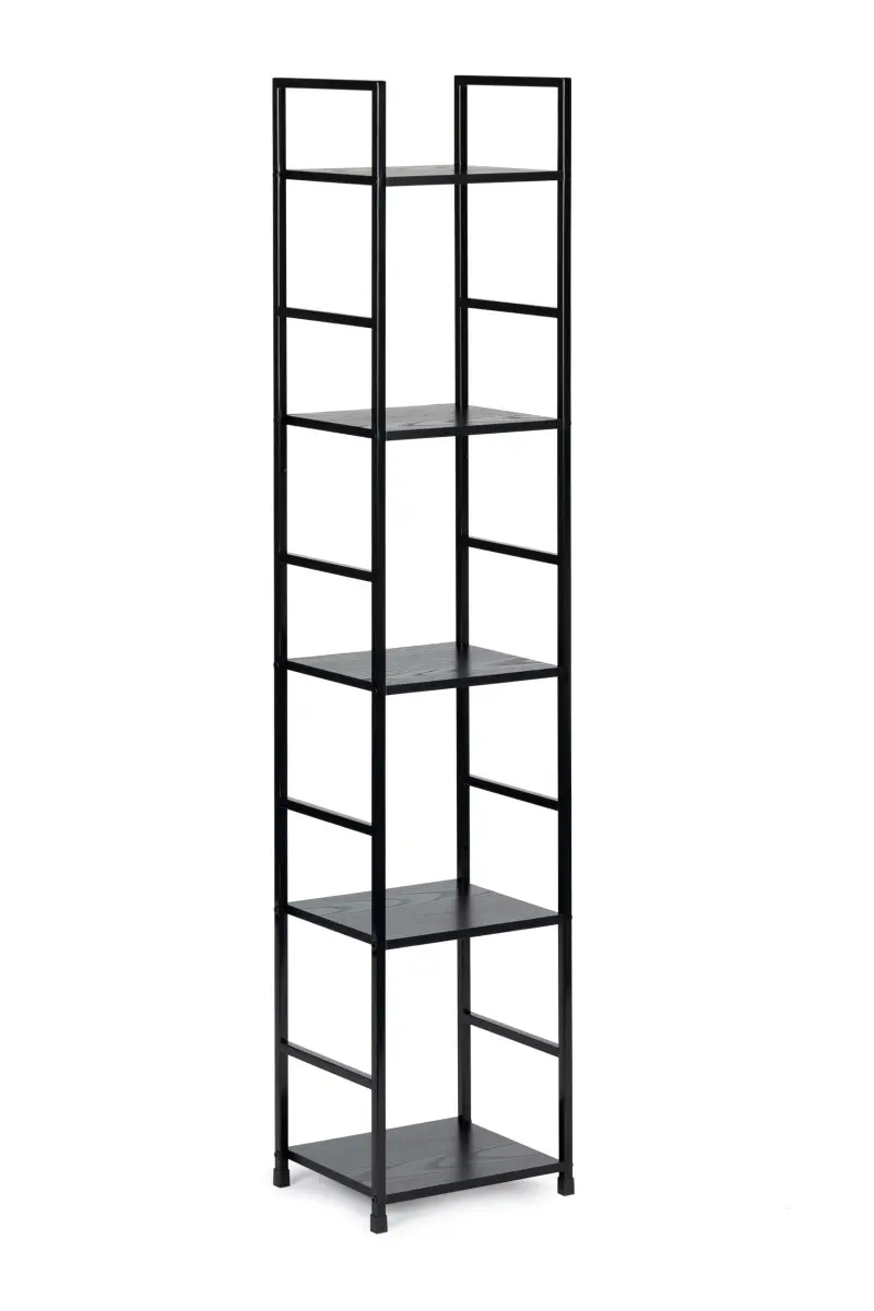 MODERNHOME Regál LOFT 29 cm černý