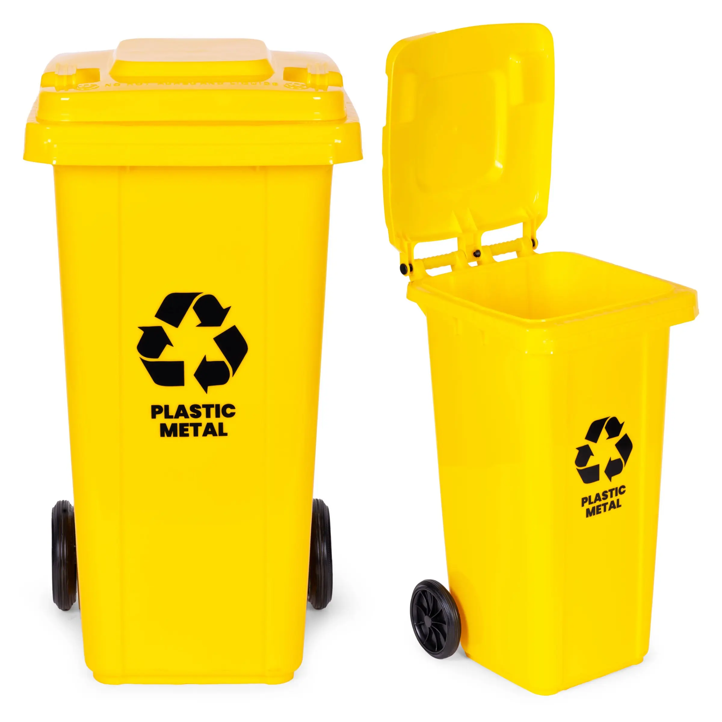 MULTISTORE Popelnice na plast ECOSORT 120 L žlutá