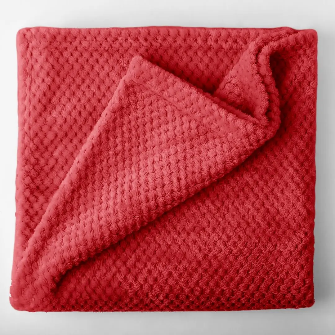 Restilo Deka z mikrovlákna DecoKing Toby červená, velikost 220x240