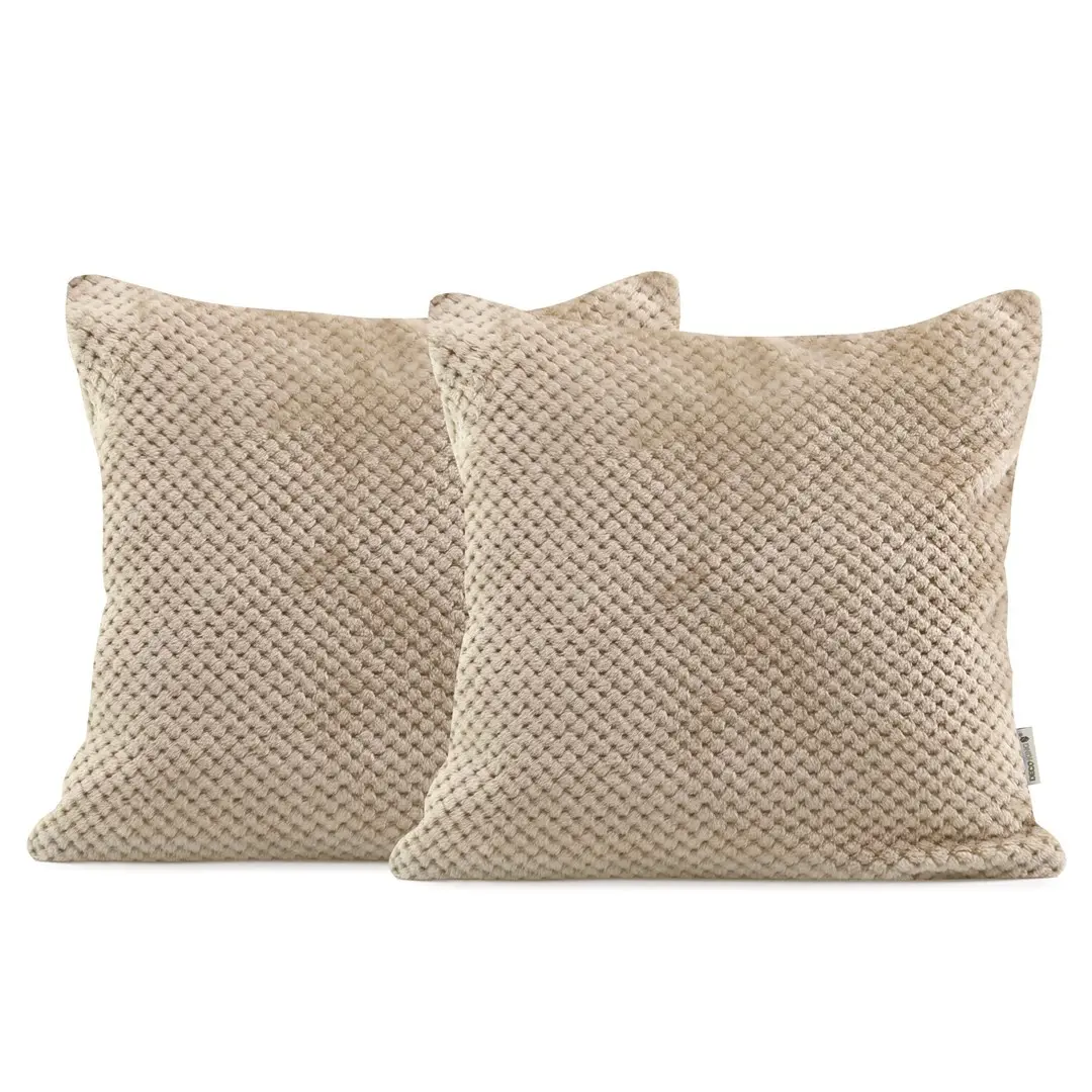 Restilo Povlaky na polštáře Decoking Xela cappuccino 45x45 - 2 kusy, velikost 45x45*2