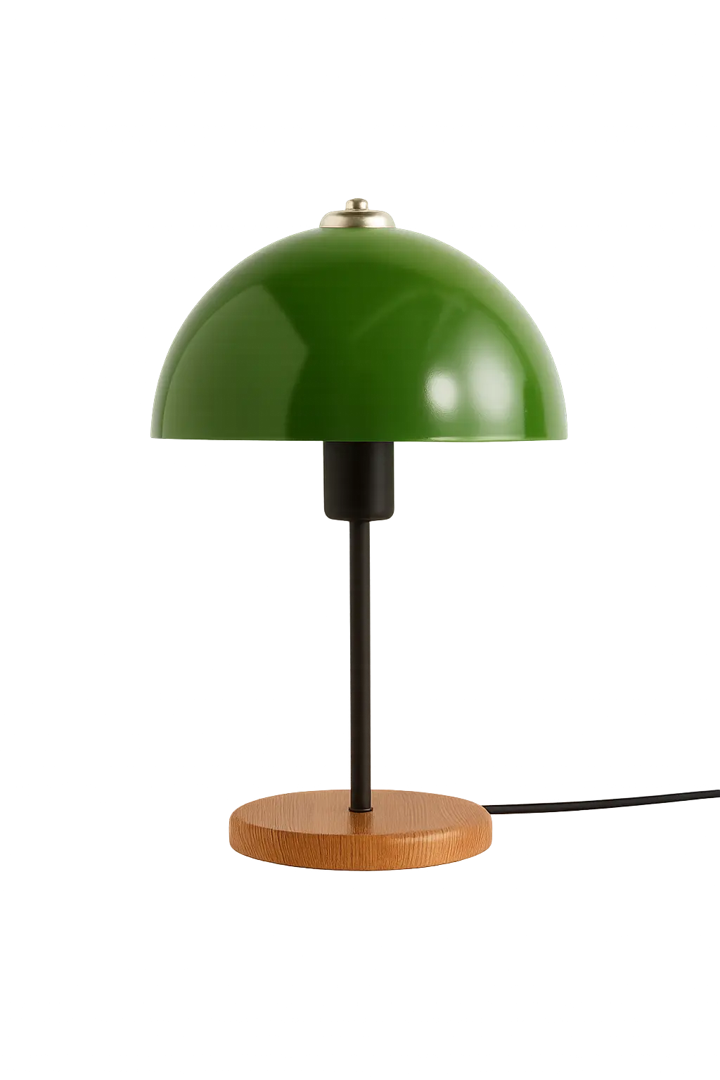 Opviq Stolní lampa Huras zelená/hnědá