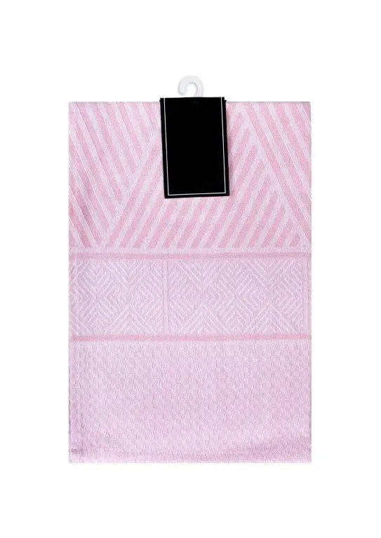 Faro Bavlněná kuchyňská utěrka Carino 018 40x60 cm růžová