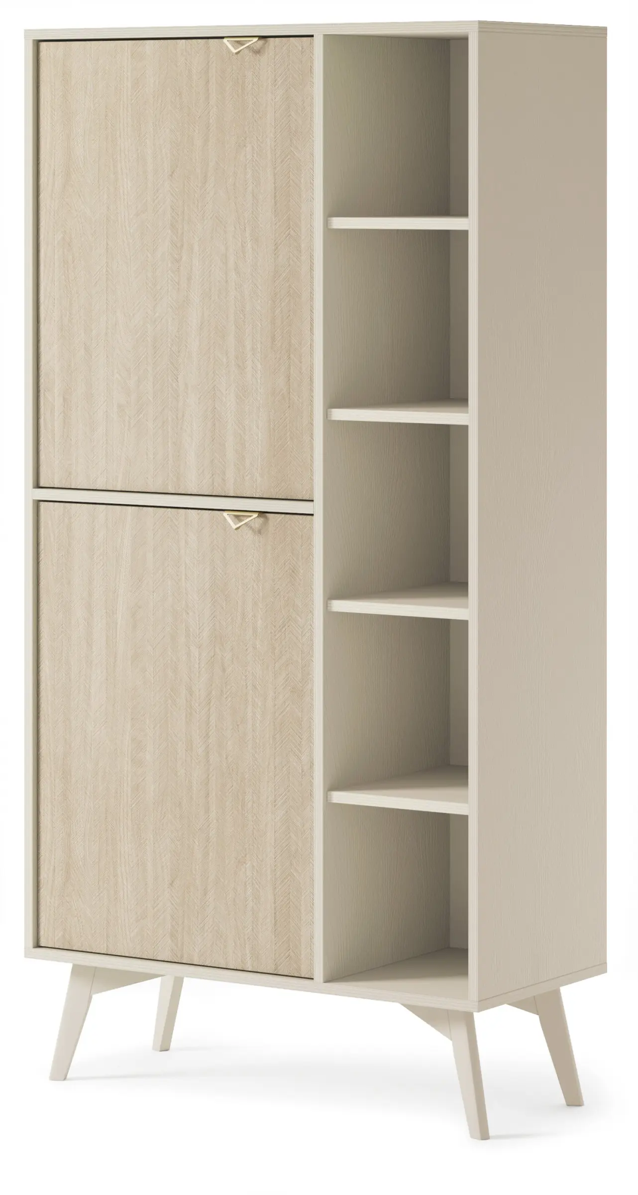 Piaski Regál Forest 80 cm béžový