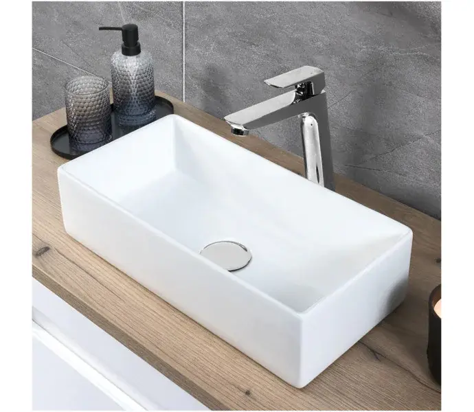 ArtCom Keramické umyvadlo GAJA 35 SW | bílý lesk 35 cm