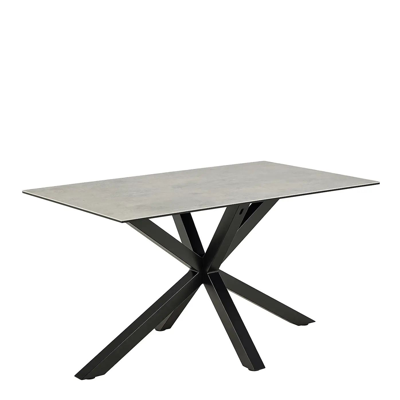 Actona Jídelní stůl Heaven 135 cm šedá/černá